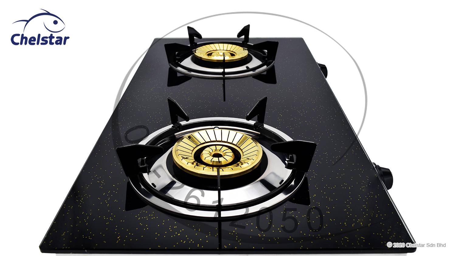 chelstardoubleburnerglasstabletopgasstovecgt328