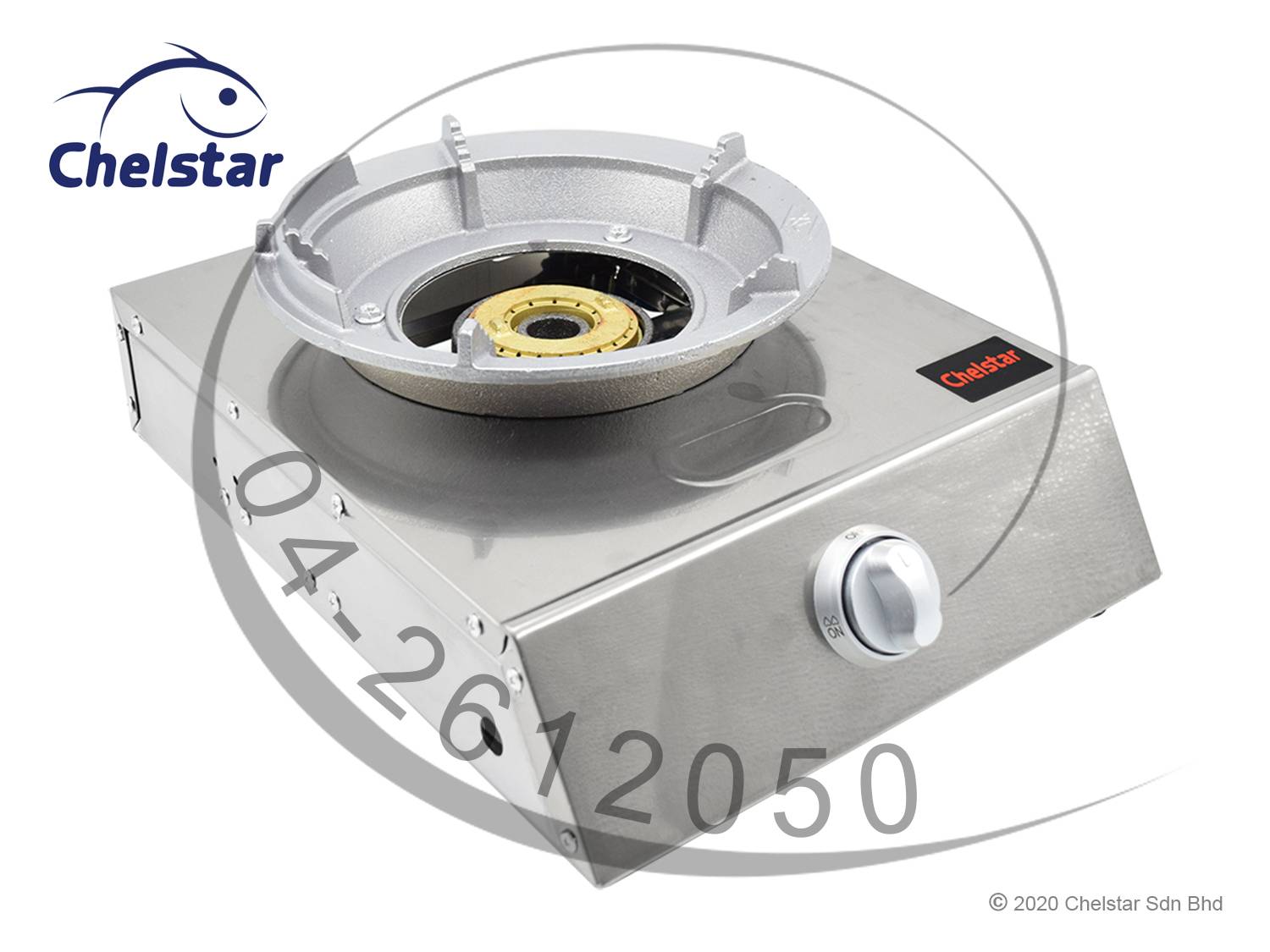 Chelstar High Pressure Single Burner Table Top Stove / Gas (MS1A)