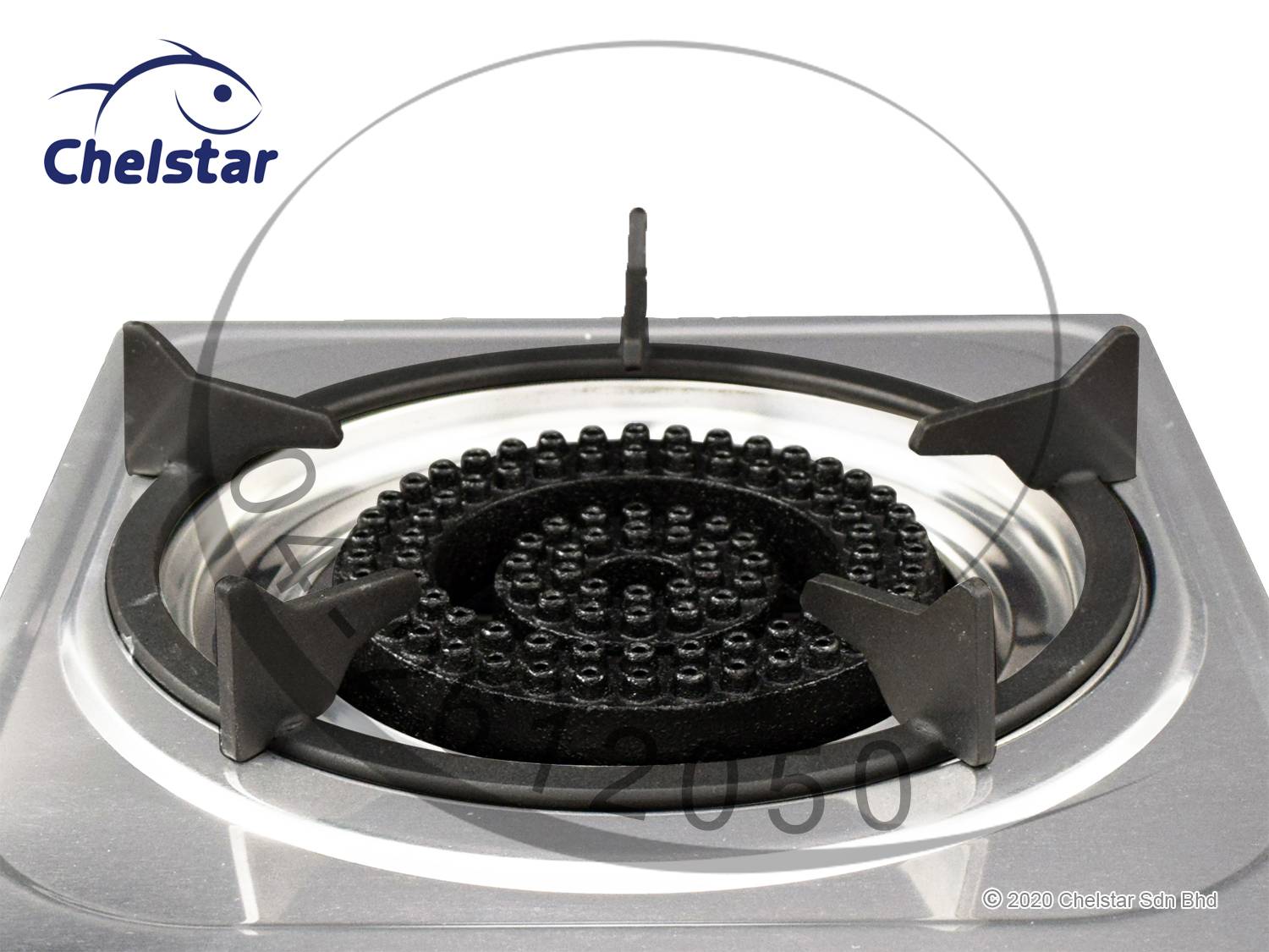 Chelstar Stainless Steel Single Burner Table Top Stove / Gas Cooker (SE