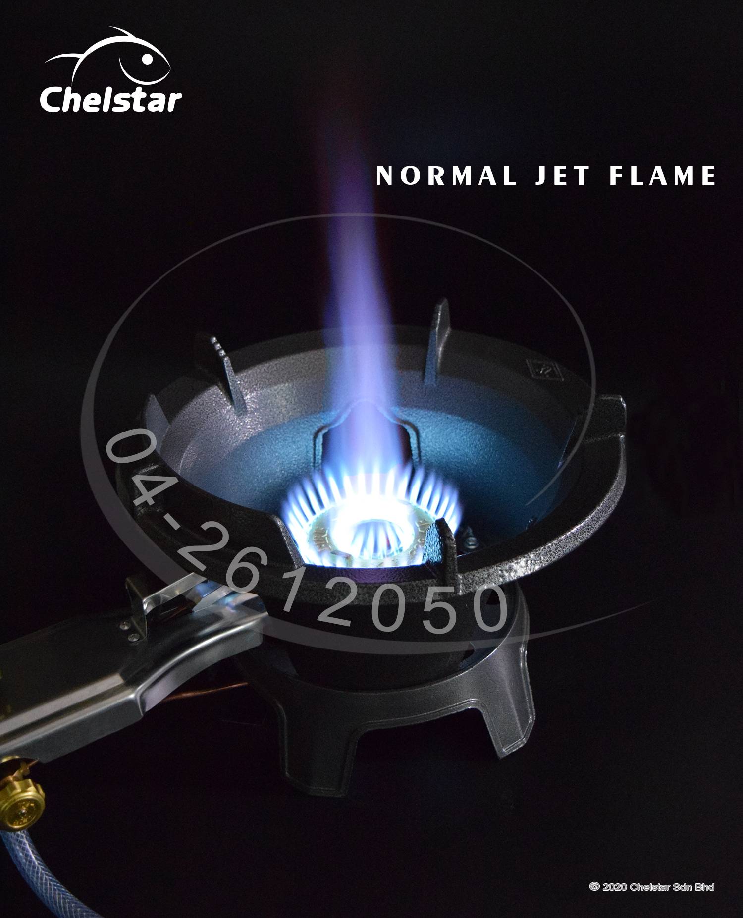 Chelstar High Pressure Automatic Ignition Cast Iron / Tungku Dapur