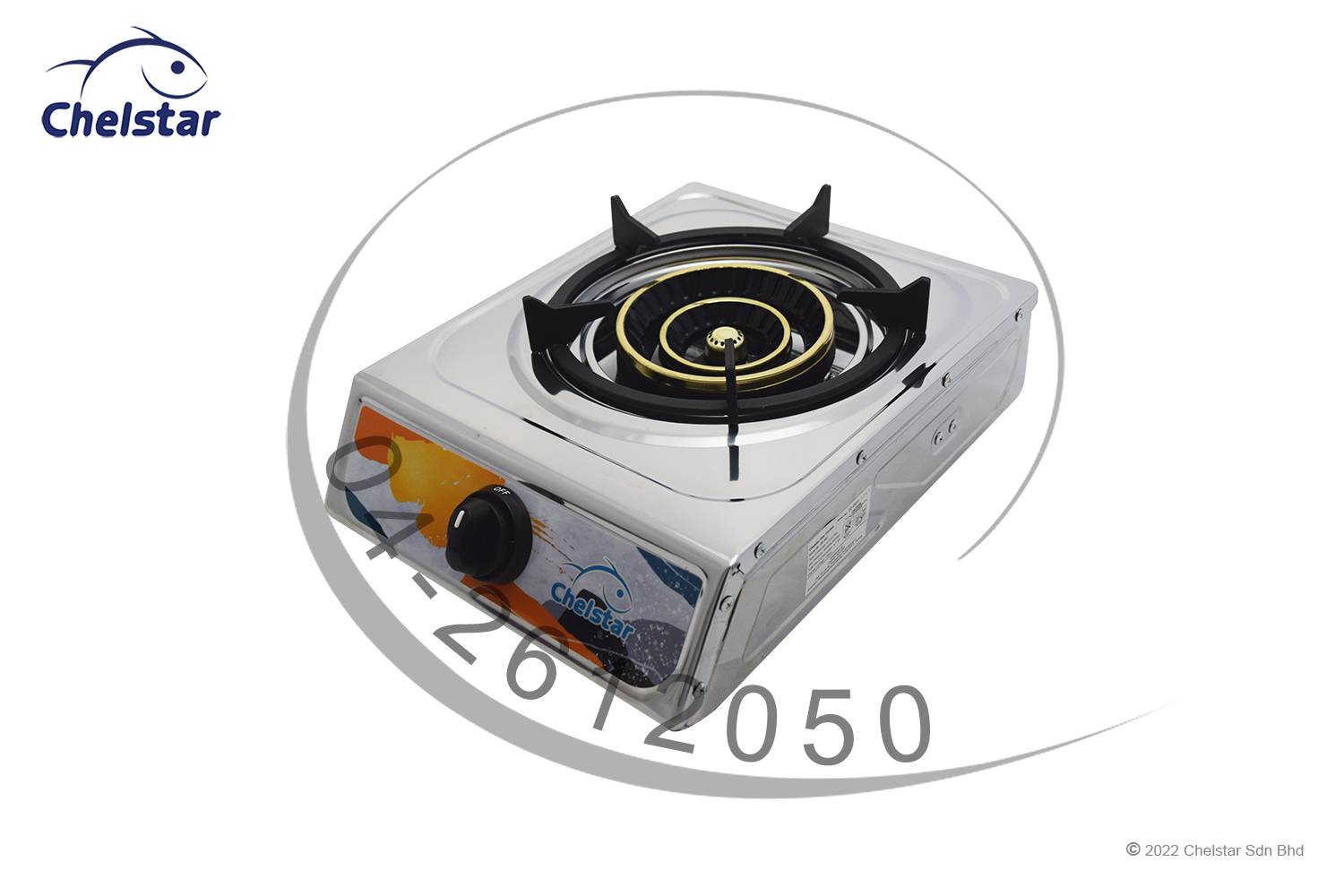 Chelstar Stainless Steel Single Burner Table Top Stove / Gas ...